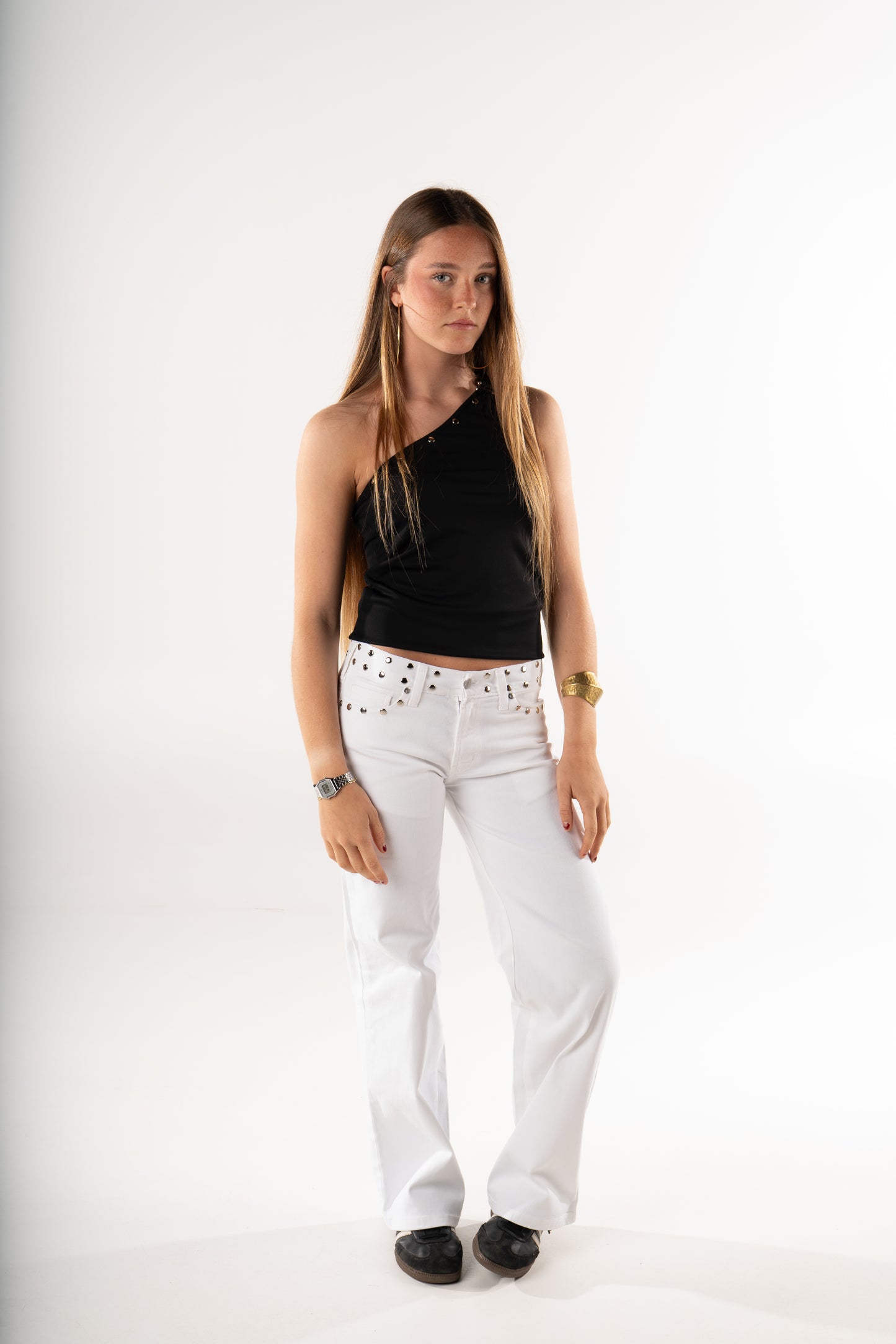 JEANS ZEBRA REBEL BLANCO