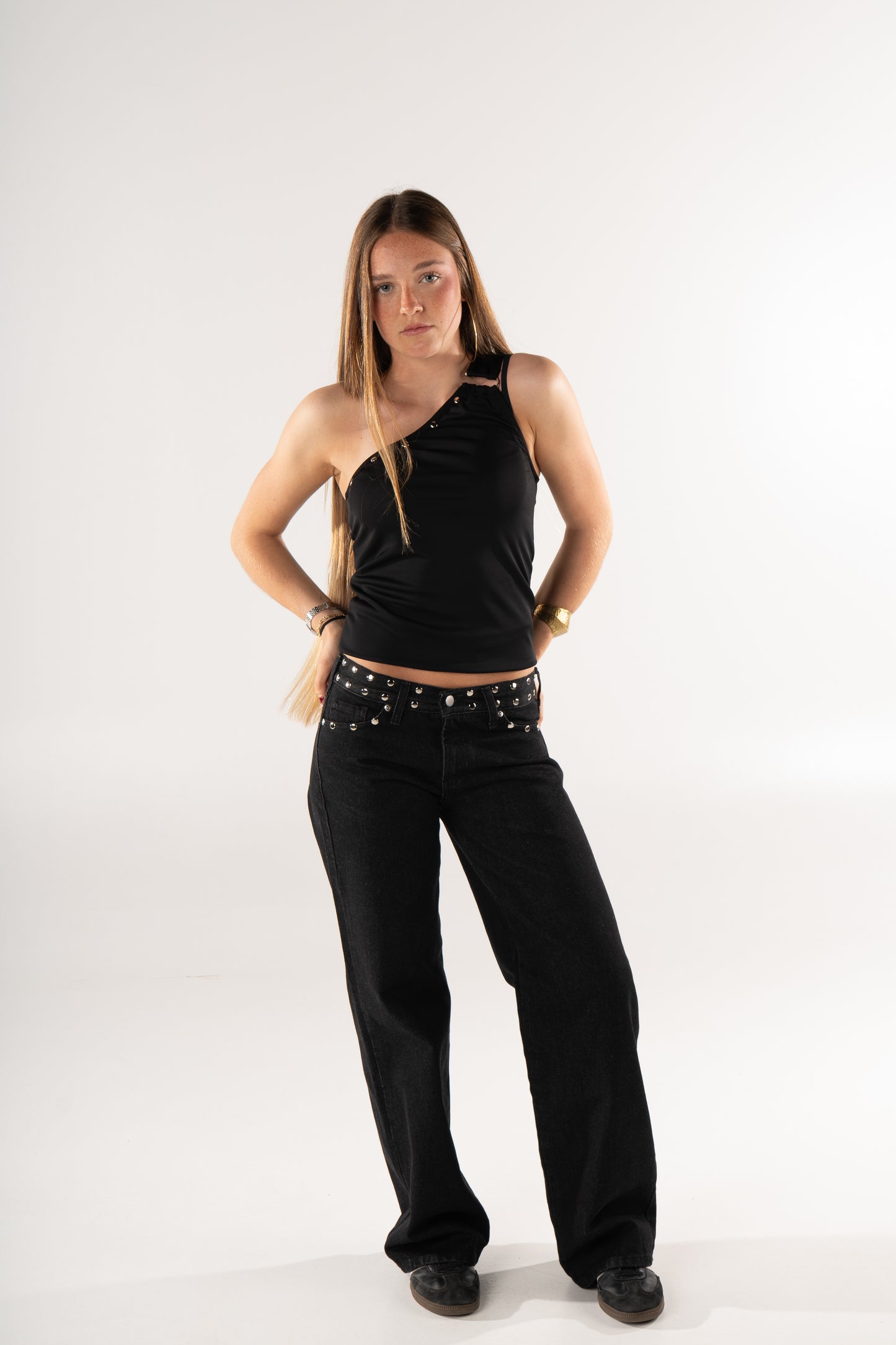 JEANS ZEBRA REBEL NEGRO