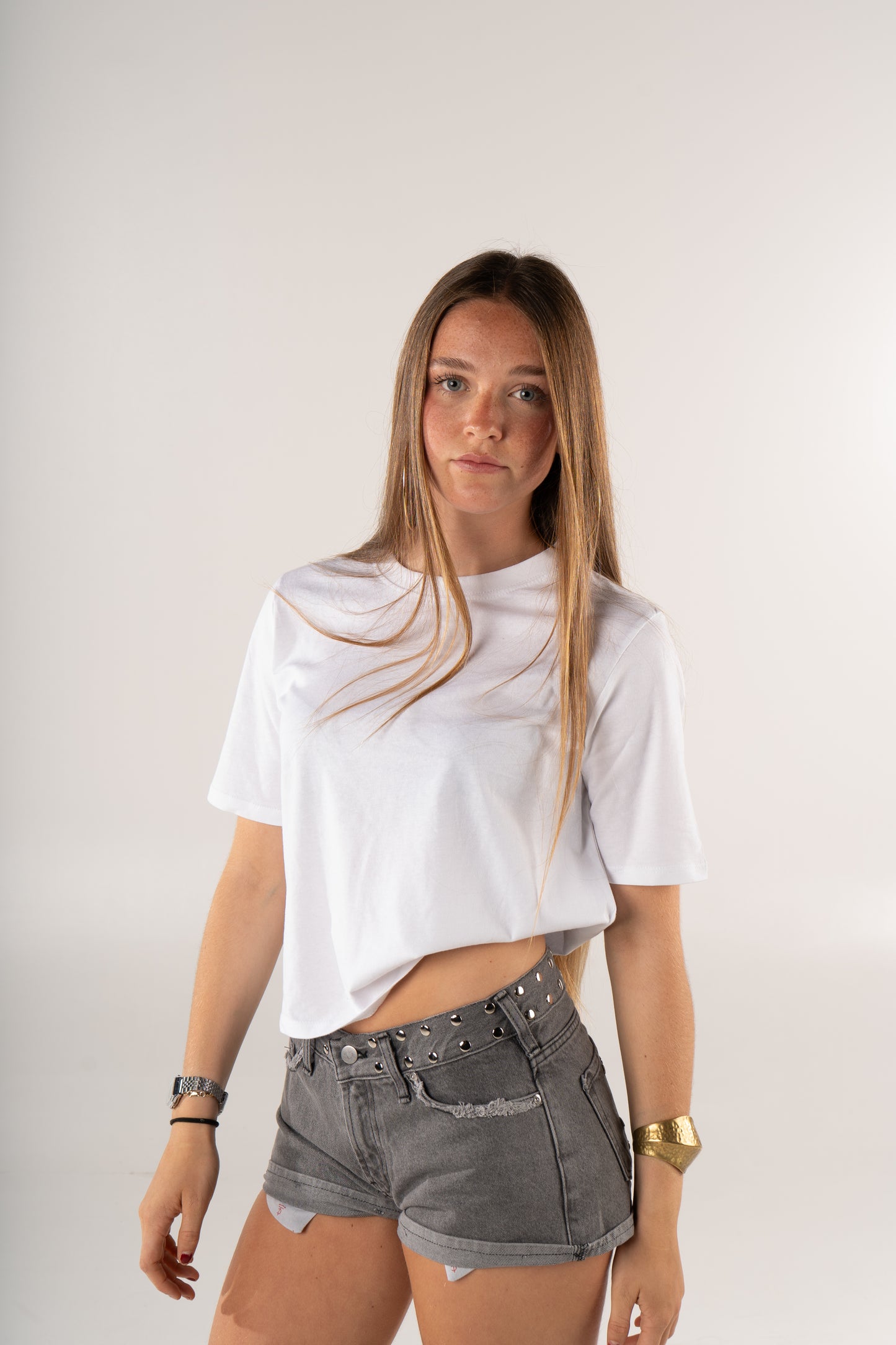 SHORT ZEBRA JANI GRIS
